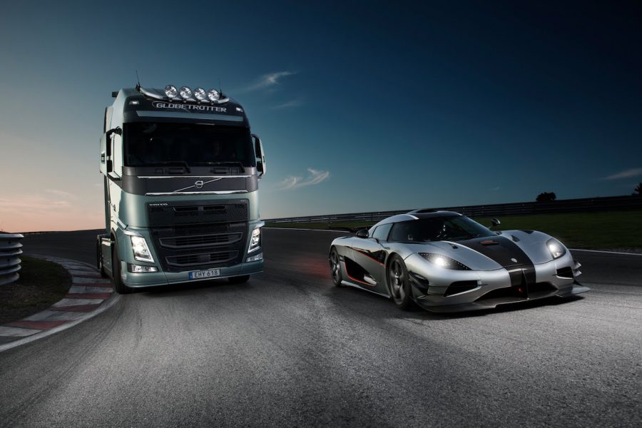 Volvo Trucks vs Koenigsegg