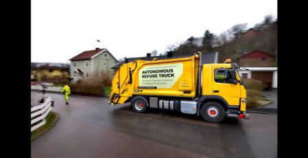 Volvo Trucks και Renova κάνουν δοκιμές του αυτόνομου απορριμματοφόρου